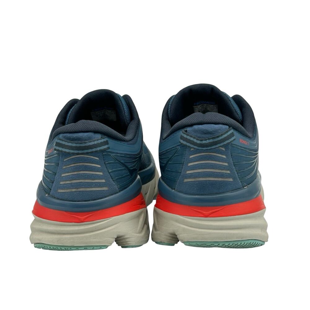 Hoka One One Bondi 7 Mens Size 12.5 Sneakers Gym Running Training Activewear - Picture 10 of 13